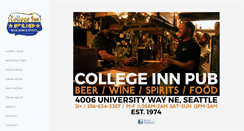 Desktop Screenshot of collegeinnpub.com