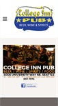 Mobile Screenshot of collegeinnpub.com