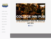 Tablet Screenshot of collegeinnpub.com